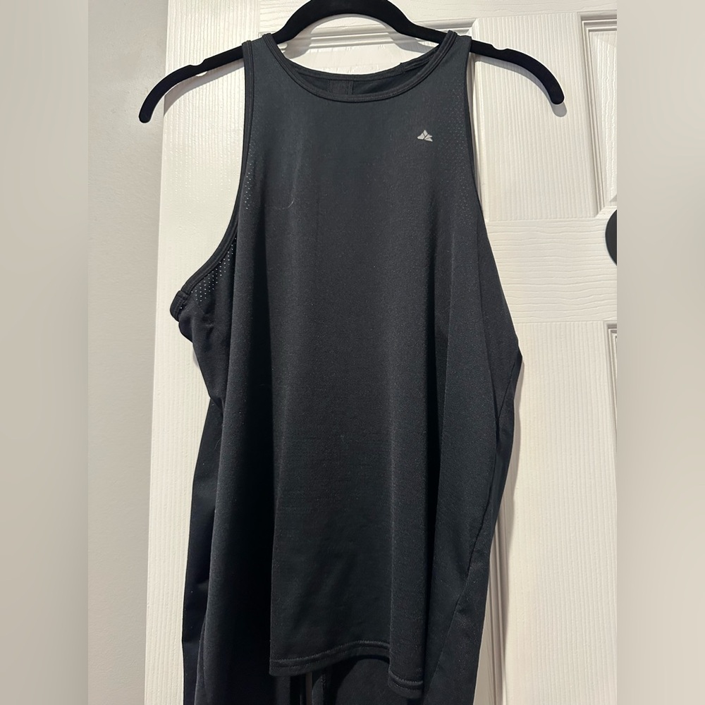Black Athletic Tank Top